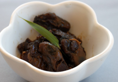 Oyster boiled in soy